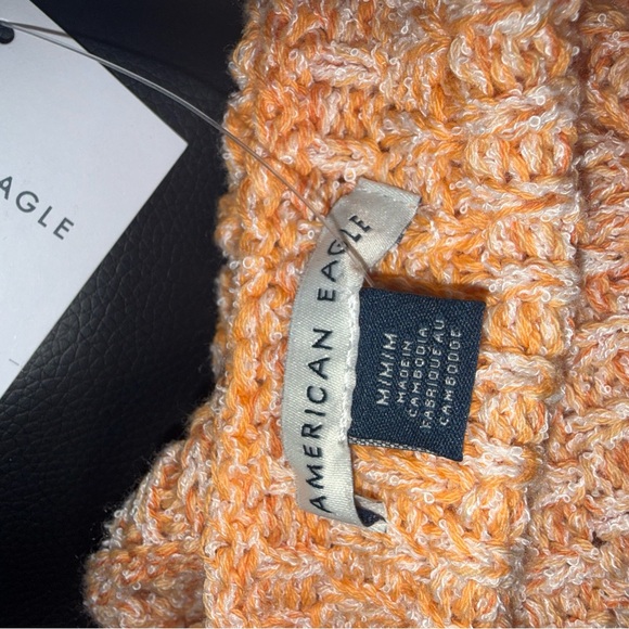 American Eagle Bodycon Crochet Maxi Dress Size Medium NWT - Picture 6 of 7